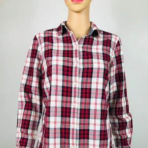 Womens Plaid Shirt Cloud Combo K#31